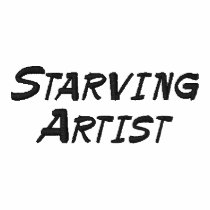 Starving Artist Funny Polo Shirt