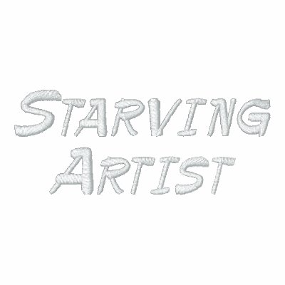 Starving Artist Funny Track Jacket