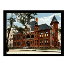 State Armoury, Poughkeepsie, New York Vintage Post Card