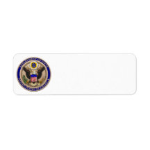 State Dept. Seal Labels