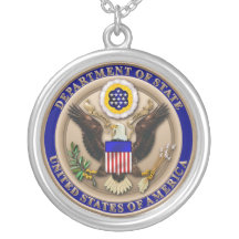 State Dept. Seal Necklace