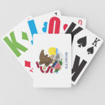 State Flag of Illinois Playing Cards playing cards
