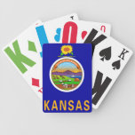 State Flag of Kansas Playing Cards playing cards