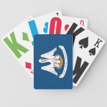 State Flag of Louisiana Playing Cards
