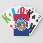 State Flag of Missouri Playing Cards playing cards