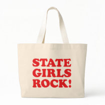 State Girls - Red Canvas Bags