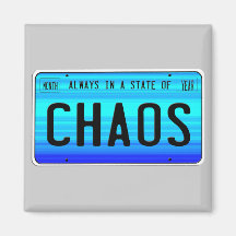 State of Chaos Refrigerator Magnets