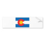 State of Colorado flag Bumper Stickers