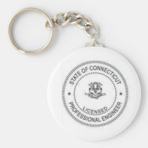 State of Connecticut Professional Engineer Key Chains