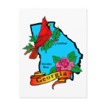State of Georgia Gifts and Tees for Kids, Adults Postcard