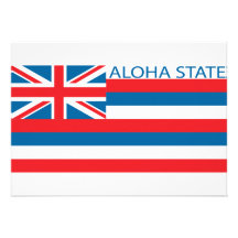 State of Hawaii flag Invites