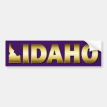 STATE OF IDAHO BUMPER STICKERS