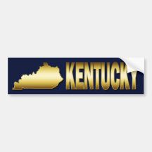 STATE OF KENTUCKY BUMPER STICKER