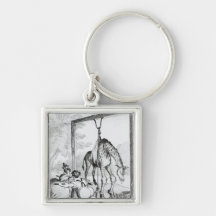 State of the Giraffe, 1829 Key Chain