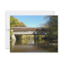 State Rd Bridge Ashtabula County Ohio Custom Announcements