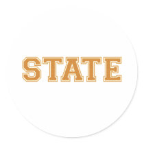 STATE STICKER