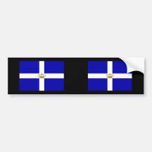 State   the Kingdom Greece, Greece Bumper Sticker