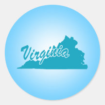 State Virginia Sticker