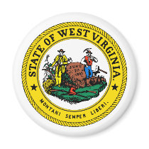 State Virginia, USA magnets