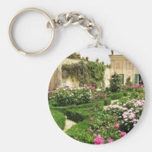Stately and Serene Italian Rose Garden Keychains