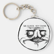 staticsushi ME GUSTA KEYCHAIN