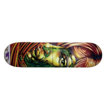 statik spray can skate board deck
