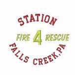 Station, 4, Falls Creek,Pa, Fire, Rescue-Shirt embroidered shirts