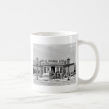 Station service - Edcouch, le Texas : 1939 Mug À Café