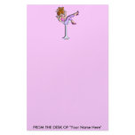 Stationary - Girl in a Martini Glass, Lil' Red stationery