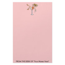 Stationary - Girl in a Martini Glass, Olivia