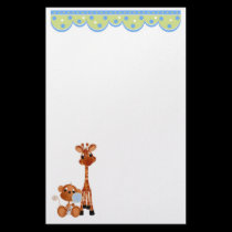 Stationary Jungle Baby Boy Many uses stationery