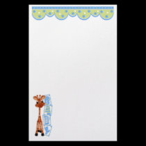 Stationary Jungle Baby Boy Many uses stationery