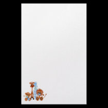 Stationary Jungle Baby Boy Many uses stationery