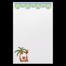 Stationary Jungle Baby Boy Many uses stationery