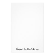 Stationary with "Sons of the Confederacy' Custom Stationery