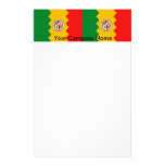 Stationery with Flag of Los Angeles, California