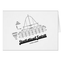Statistical Spirit (Normal Distribution Curve) Card