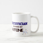 Statistician Powered by caffeine Mugs