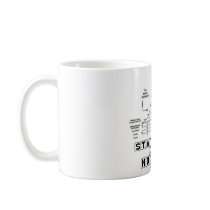 Statistics In A Nutshell (Stats Cheat Sheet) Coffee Mug