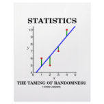 Statistics The Taming Of Randomness (Stats Humour) letterhead