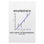 Statistics The Taming Of Randomness (Stats Humour) stationery