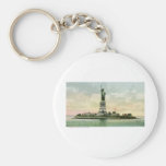 "Statue affiche vintage de liberté". New York. Porte-clés