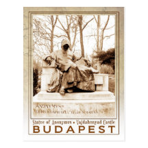 Statue d'Anonymus au château de Vajdahunyad, Budap Cartes Postales