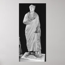 Statue de Julian l'apostat Affiche