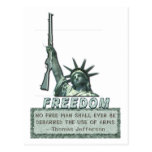 STATUE DE LA LIBERTÉ - CITATION DE T JEFFERSON - A CARTES POSTALES