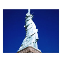 Statue de la liberté invitation personnalisable