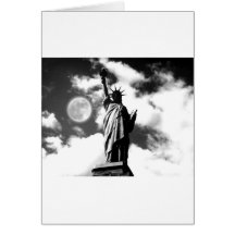 Statue de la liberté New York City Cartes De Vœux