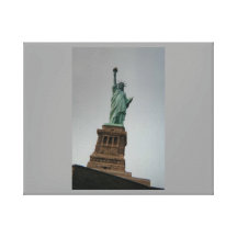 Statue de toile enveloppée de liberté toile tendue sur châssis