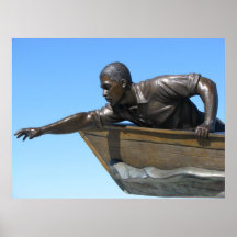 Statue in Memphis Poster