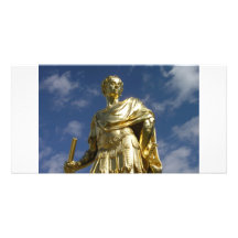 Statue of King Charles II Photo Card Template